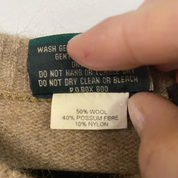 Lothlorian Vintage Wool Blend Cardigan Sweater - Picture 4 of 7